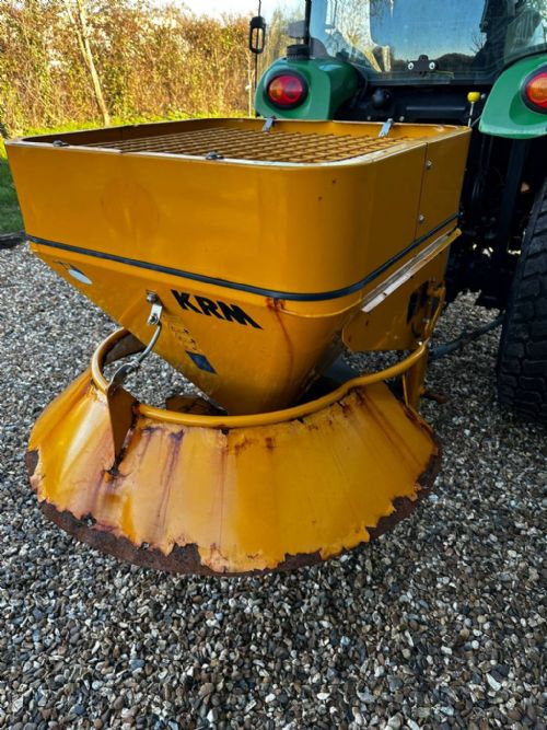 KRM S2 Salt Spreader compact tractor mounted 3 point linkage for sale