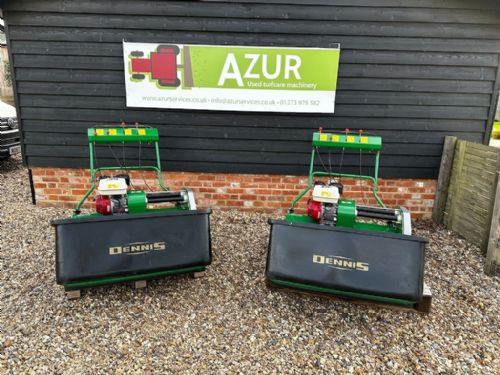 Dennis G860 Cylinder mower with grass boxes CHOICE of 2 Available for sale