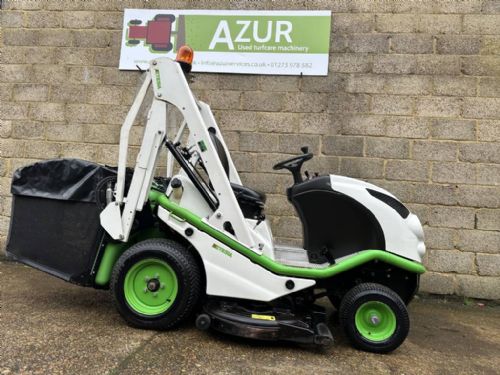 Etesia Buffalo HVHP Ride on mower with a high lift collector for sale