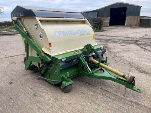 Amazone GHS1800 scarifier / flail collector. for sale
