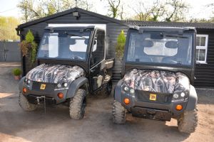 2014 JCB Workmax 800D with Full Cab in Camo livery for sale