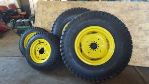 Galaxy turf tyres and rims  for sale