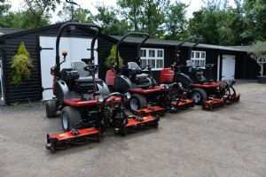 2010 Toro CT2140 Triple Cylinder Ride On Mower 4WD for sale