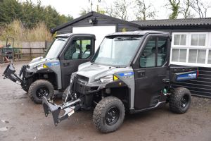 2018 Polaris Ranger Brutus with Full Cab & PTO for sale