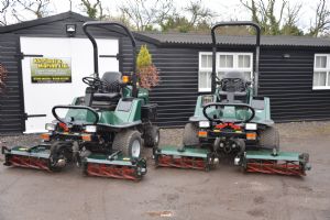 2011 Hayter LT324 4WD triple cylinder mower for sale
