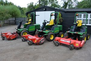 2013 John Deere 1545 Series 2 Outfront Trimax FX155 Flail Mowers for sale