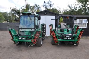 2012 Ransomes Commander 3520 5 Gang Mower with Full Cab for sale