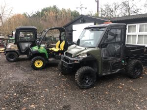 2016 polaris Ranger 1000D with Full Cab 650 hours for sale