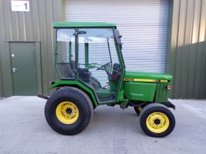 JOHN DEERE 955 COMPACT TRACTOR WITH CAB for sale