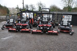 2013 Toro LT3340 4WD ride on Triple Cylinder Mower for sale