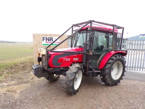 TYM T700 TRACTOR WITH FORESTRY CAGE for sale