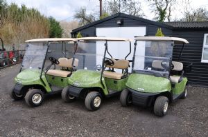 2017 EZGO RXV Electric 48 volt and EZGO TXT Petrol Golf Buggies for sale