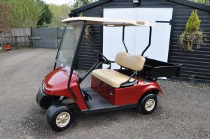 2017 EZGO TXT Petrol Golf Buggy with Metal Butt on back for sale