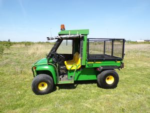 JOHN E GATOR BATTERY POWERED ROAD KIT CAGE REMOVABLE CAB for sale