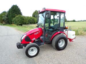TYM T273 COMPACT TRACTOR WITH CAB ONLY 66 HRS for sale