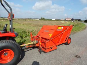 KUBOTA TSC120 TRACTOR TOW SWEEPER/COLLECTOR for sale