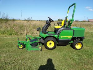 JOHN DEERE 1435 OUTFRONT RIDE ON MOWER for sale