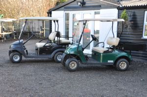 EZGO TXT Petrol Golf Buggy with Metal Butt for sale