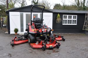 2012 Hayter R324T Triple Rotary Bat Wing Mower for sale