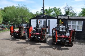 2013 Toro LT3340 Triple Cylinder Ride on Mower 4WD for sale