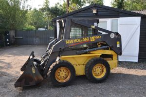 New Holland LS160 Boom Lift Skidsteer for sale
