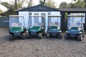 2017 EZGO & Clubcar Petrol 2 Seater Golf Buggies for sale