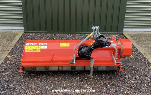 Kuhn BNE150 roller flail mower, year 2012, 1.5m working width for sale