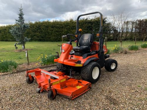 KUBOTA F3680 RIDE ON MOWER DIESEL 4X4 5FT REAR DISCHARGE DIESEL ENGINE ROAD KIT WISBECH reduced for sale