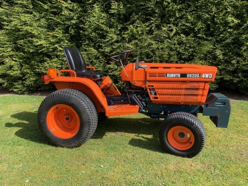 KUBOTA B6200 BARN FIND COMPACT TRACTOR RUNS LIKE NEW 33! YEARS OLD for sale