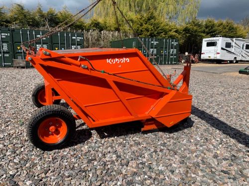 KUBOTA SWEEPER SC180 1.8 TRACTOR ATTACHMENTS BRUSH COLLECTOR SEMI HIGH TIP for sale