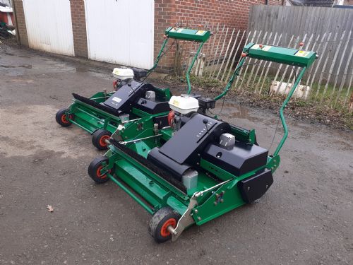 Dennis R34 rotary clean up mowers  for sale