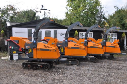 2018 Forst TR6 Tracked Woodchipper x 4 for sale