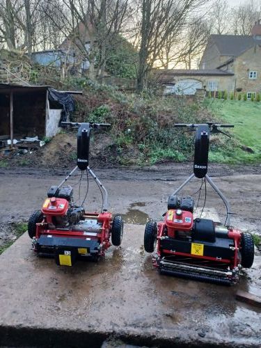 Saxon Baroness Pedestrian Mowers  LM 56 (2005) (2 available) for sale