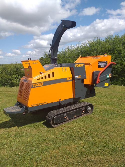 Forst TR8 Tracked Woodchipper for sale