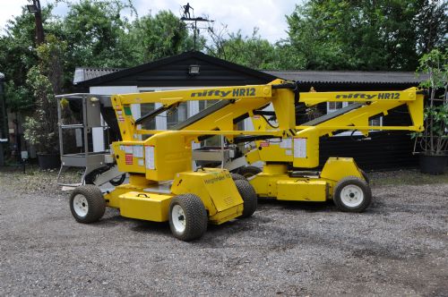 2017 Niftylift height rider HR12 NDE Bi Fuel Boom Lift for sale