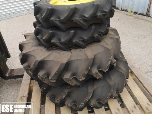 John Deere Set of 4 Wheels and Tyres for sale
