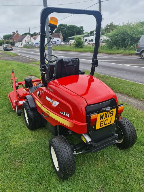 Shibaura CM374 ride-on out front rotary mower for sale