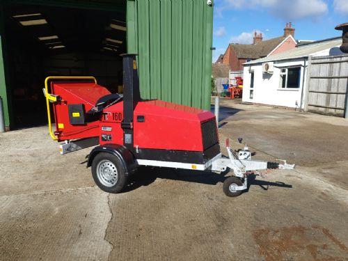 Lindana TP160 Trailed Chipper for sale