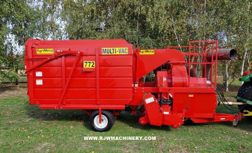 Agrimetal Multi-vac 772 lawn leaf and debris vacuum, 72 for sale