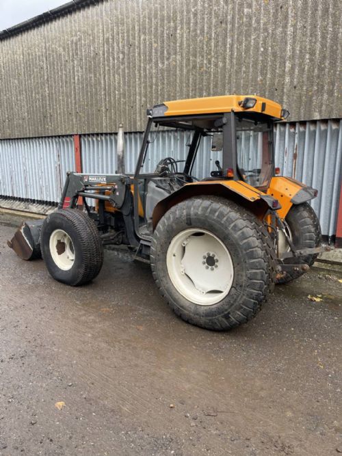 Used Renault Pales 210 tractor with MX front loader and bucket  for sale