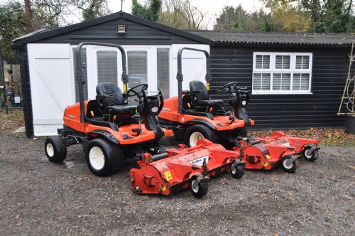 2020 Kubota F3890 Outfront Mower with Trimax FX 155 Flail Deck for sale