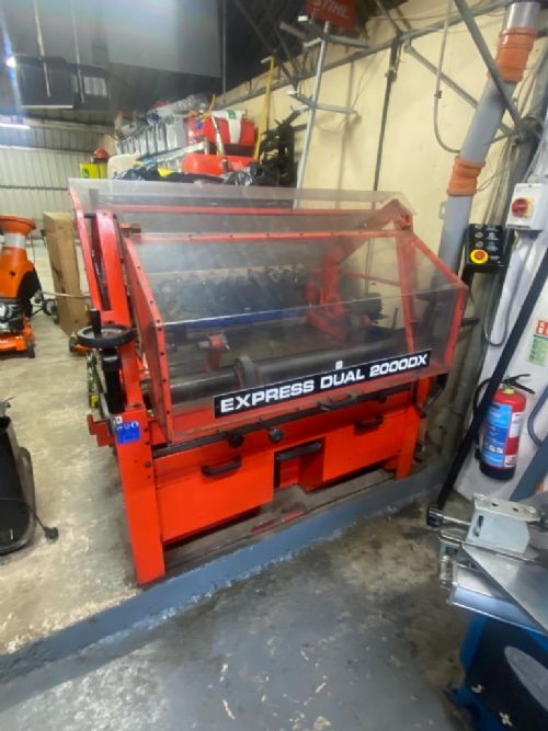 Bernhard, Atterton & Ellis Express Dual 2000 DX Cylinder Grinder & Hunter Orion Bottom Blade Grinder for sale
