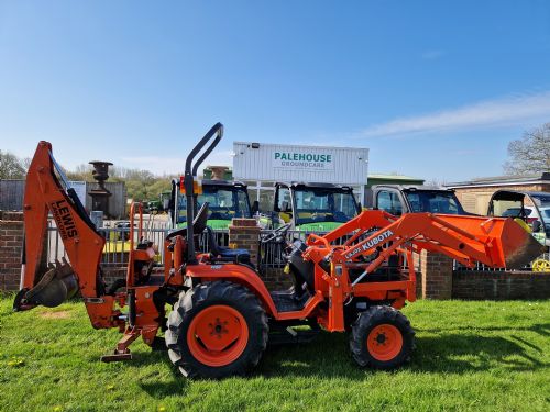 Kubota  B2110 with Front Loader & BackHoe for sale