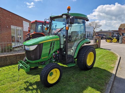 John Deere 3045R Compact Tractor with Cab for sale