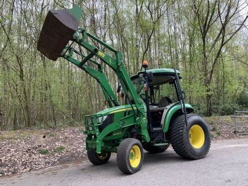 John Deere 4066R E-hydro c/w JD 180 loader for sale