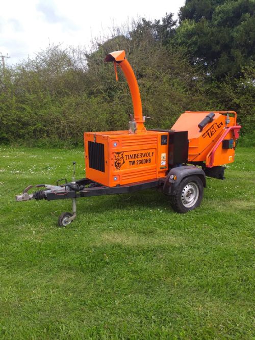 Timberwolf TW230DHB Wood Chipper for sale