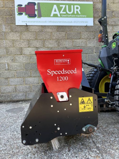 MINT CONDITION Redexim Speedseed 1200 compact tractor mounted seeder for sale