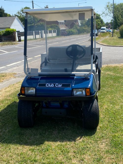 Club Car Carryall Turf 2 Electric Utility Vehicle with Cargo Box for sale