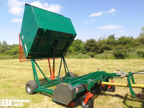 Wessex STC-180 Sweeper/ Scarifier Collector for sale