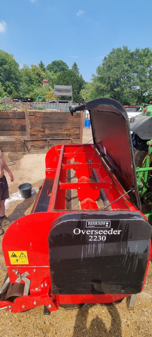 Redexim 2230 twin row disc overseeder for sale